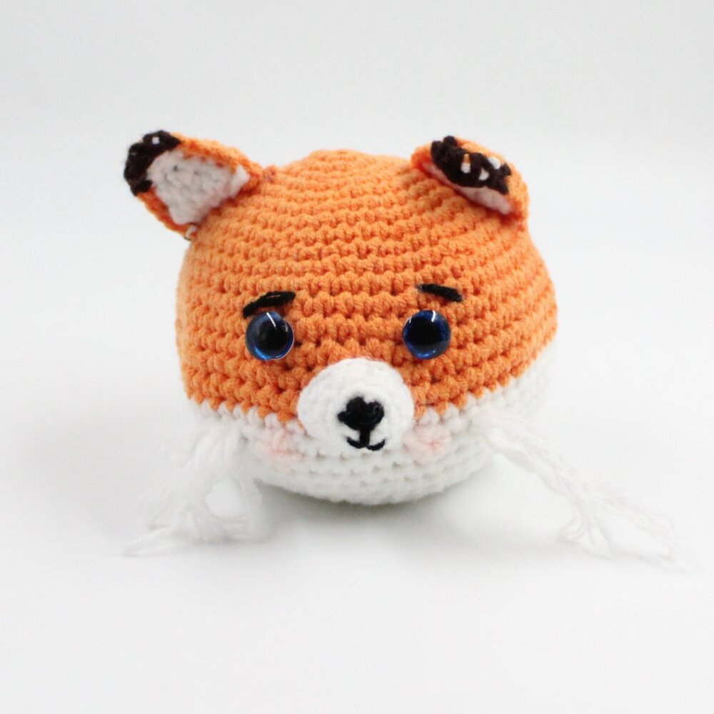 Handmade Crochet Acrylic Amigurumi Fox
